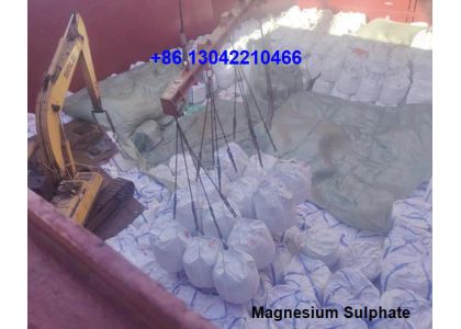 Magnesium sulphate granular loading the bulk vessel in the end of Nov.